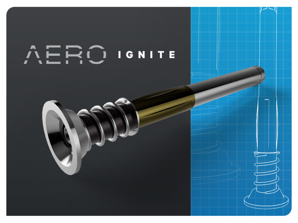 Rendered version of the AERO Ignite device
