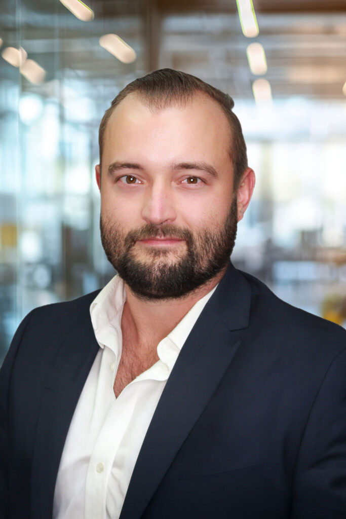 Core Lab employee, Tanner Wood